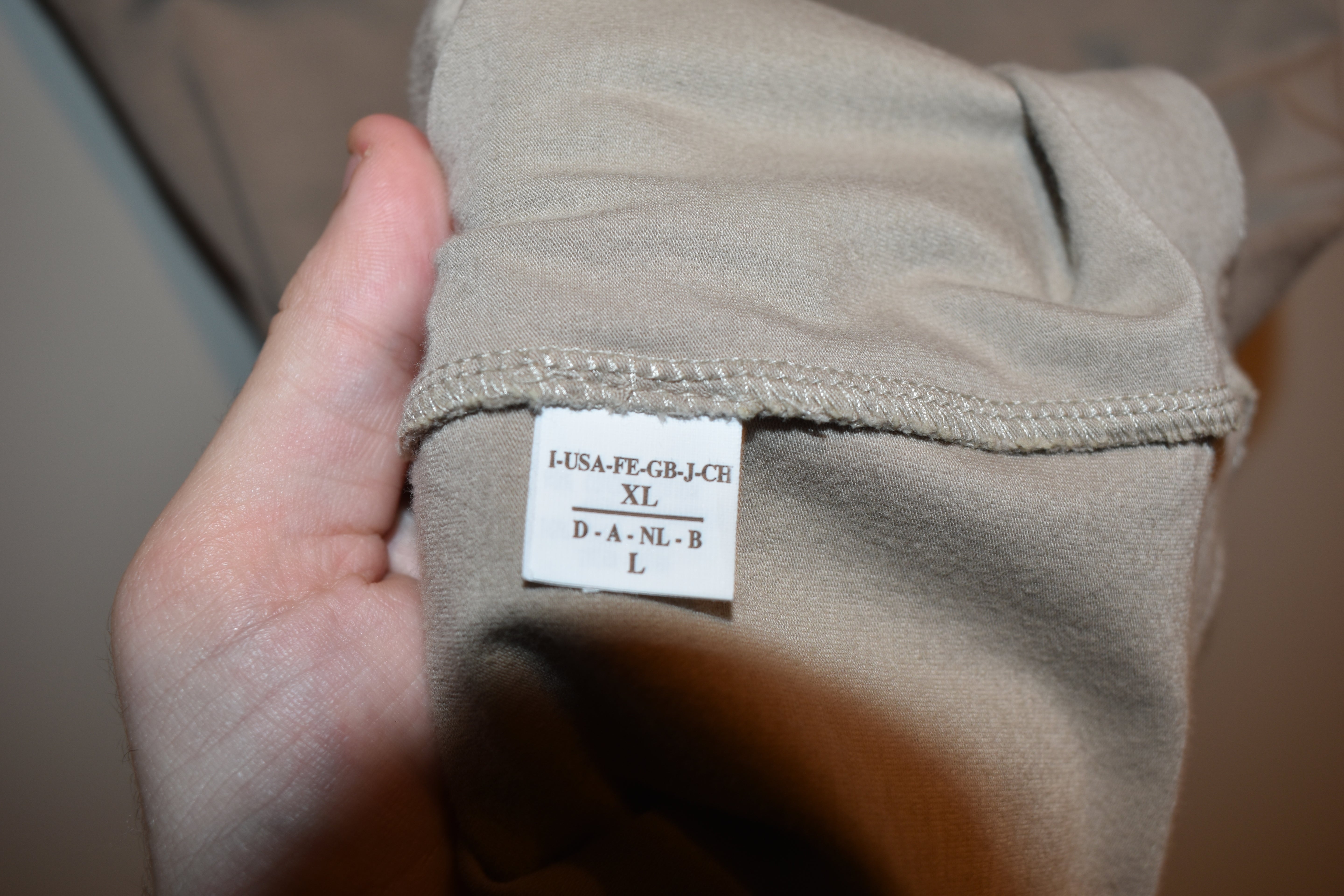 Brunello Cucinelli Cotton Blend Beige Knee-Length Skirt Size L