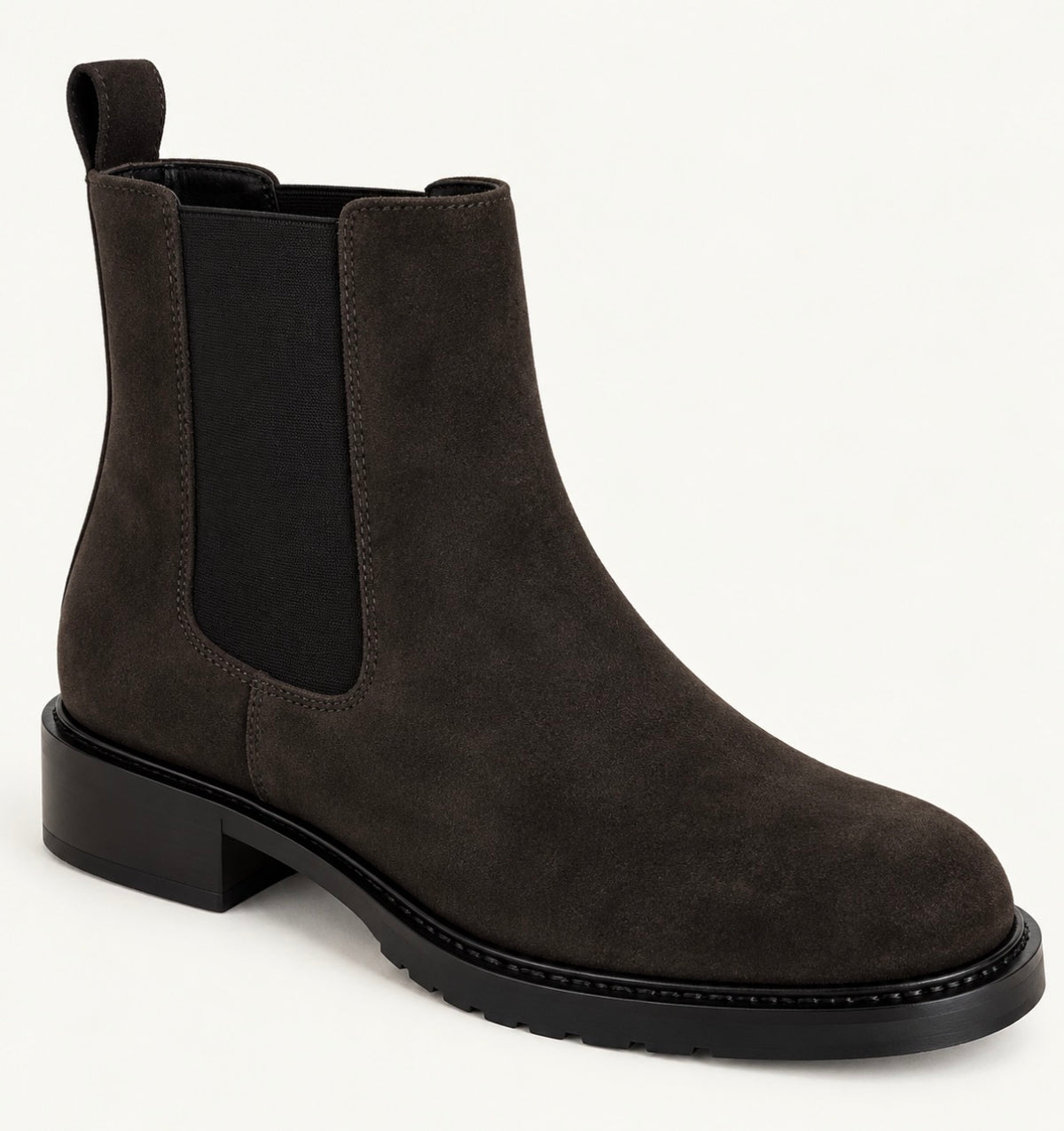 Palomitas Barcelona Brown Suede Women's Chelsea Boots